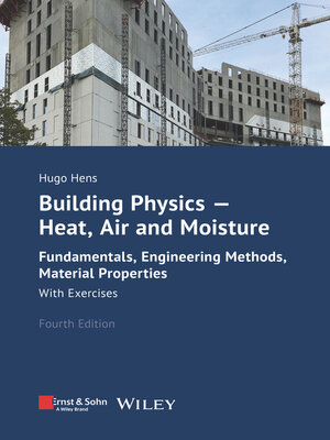 cover image of Building Physics--Heat, Air and Moisture